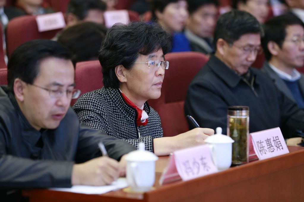省科协党组书记、副主席陈惠娟出席开班动员